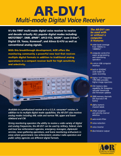 Multi-mode Digital Voice Receiver Multi