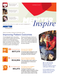 Inspire newsletter - Spring 2015