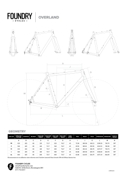 View Complete Frame Spec Sheet
