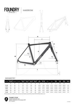 View Complete Frame Spec Sheet