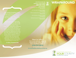 Wraparound - Four County Counseling Center