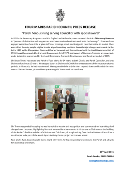 four marks parish council press release