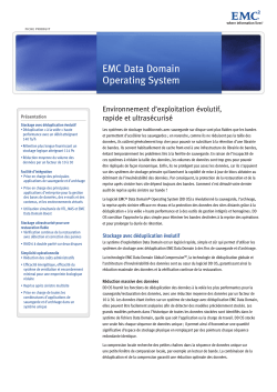 EMC Data Domain Operating System