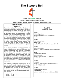 May 2015 - First United Methodist Church, Franklin