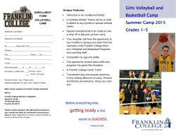 flyer - Franklin Community Schools