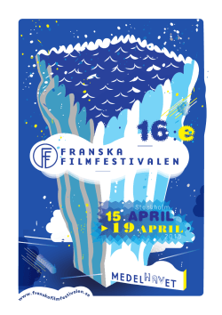 Programmet FFF - Franska Filmfestivalen 2015