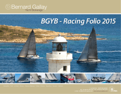 BGYB - Racing Folio 2015