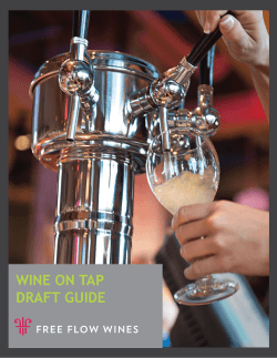 WINE ON TAP DRAFT GUIDE