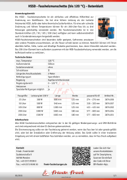 Datenblatt HSSD-Fassheizmanschette downloaden