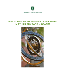 millie and allan bradley innovation in ethics