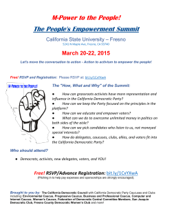 M-Power to the People! The People`s Empowerment Summit