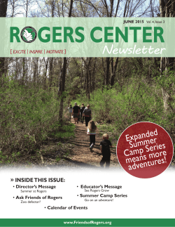 Newsletter - Friends of Rogers