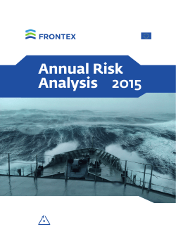 Annual Risk Analysis 2015 - Frontex