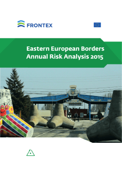 Annual Risk Analysis 2015 - Frontex
