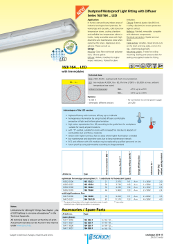 163/164... LED Accessories / Spare Parts