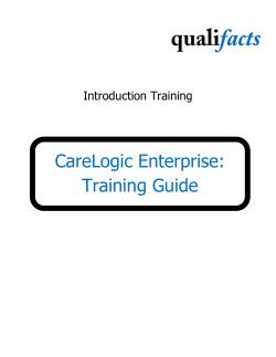 Introduction Training Guide