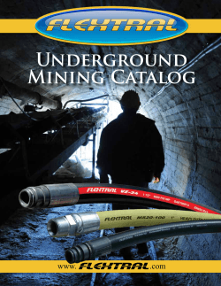 Underground Mining Products Brochure
