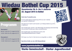 Wiedau Bothel Cup 2015