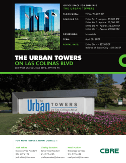 THE URBAN TOWERS