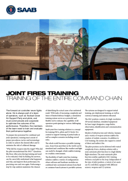 joint fires training training of the entire command chain