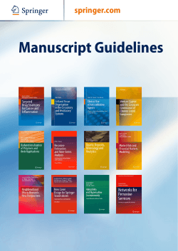 Manuscript Guidelines 1.0