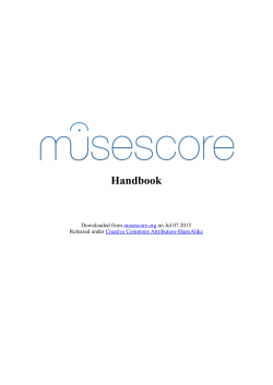 MuseScore 2.0 handbook