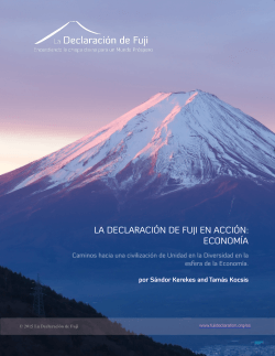 Descarga el informe - The Fuji Declaration