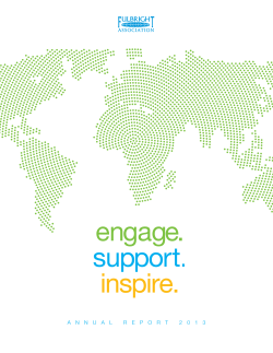 engage. support. inspire.