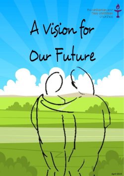 A Vision of our Future booklet