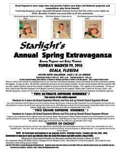 Starlight`s Spring Extravaganza 2015