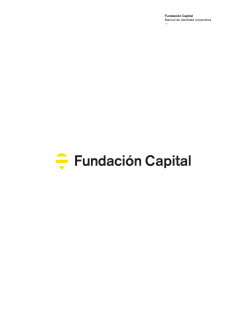 FundaciÃ³n Capital Manual de identidad corporativa â