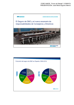 El Seguro de D&O y el nuevo escenario de responsabilidades de