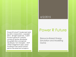 Power R Future Resource Simulation Game