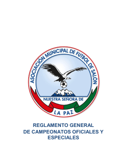 Reglamento General de Campeonatos 2015