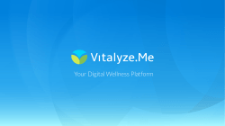 Teaser - Vitalyze.Me - Redefining the Future of Digital Health