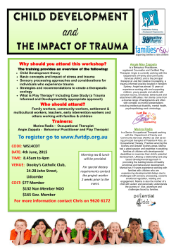 Child Development & The Impact of Trauma