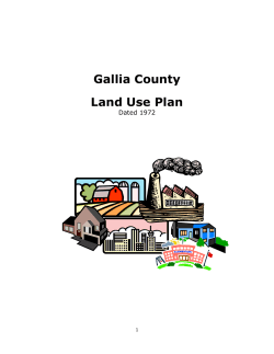 Gallia County Land Use Plan