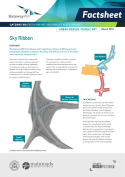 Sky Ribbon - Gateway WA