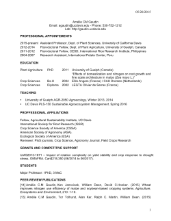 CV - Gaudin Lab