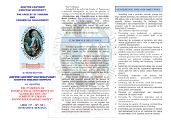 GLOBALIZATION AND COMPETITIVENESS IN KNOWLEDGE
