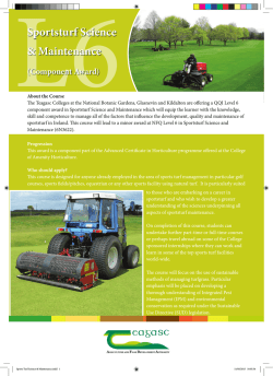 Sports Turf Science & Maintenance.indd