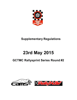 23rd May 2015 - Gold Coast & Tweed Motorsporting Club