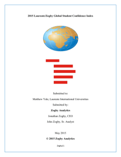 Matthew Yale, Laureate International Universities Submitted by