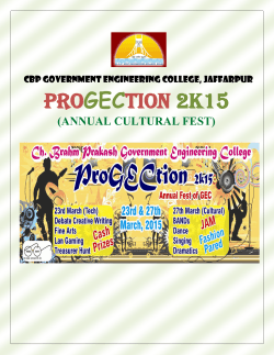 Cultural Activities - Ch. BP Government Engineering College, Jaffarpur