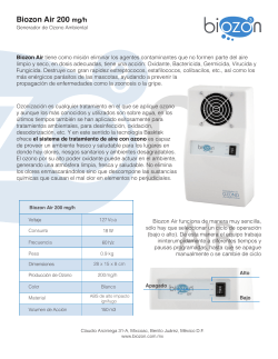 Biozon Air 200 mg/h - Generadores de Ozono