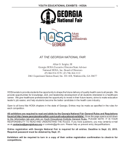 HOSA - The Georgia National Fair