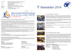 Y Newsletter 2014