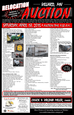 4-18-15 Miller Estate.p65 - Gessell Auction, Realty & Auto