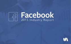 Facebook 2015 Industry Report by Simply Measured