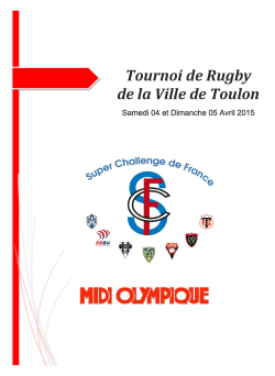 Tournoi de Rugby de la Ville de Toulon